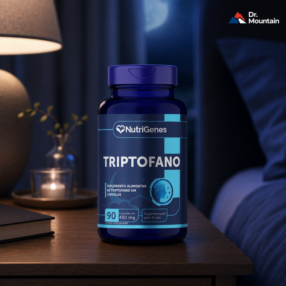 TRIPTOFANO 450mg – 90 CAPS