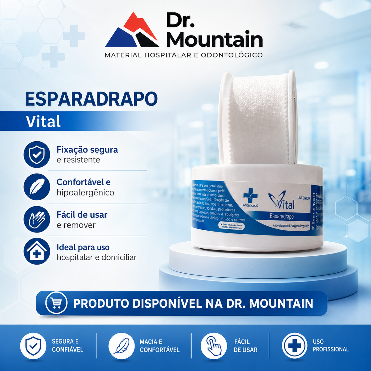 Esparadrapo 2,5cmX4