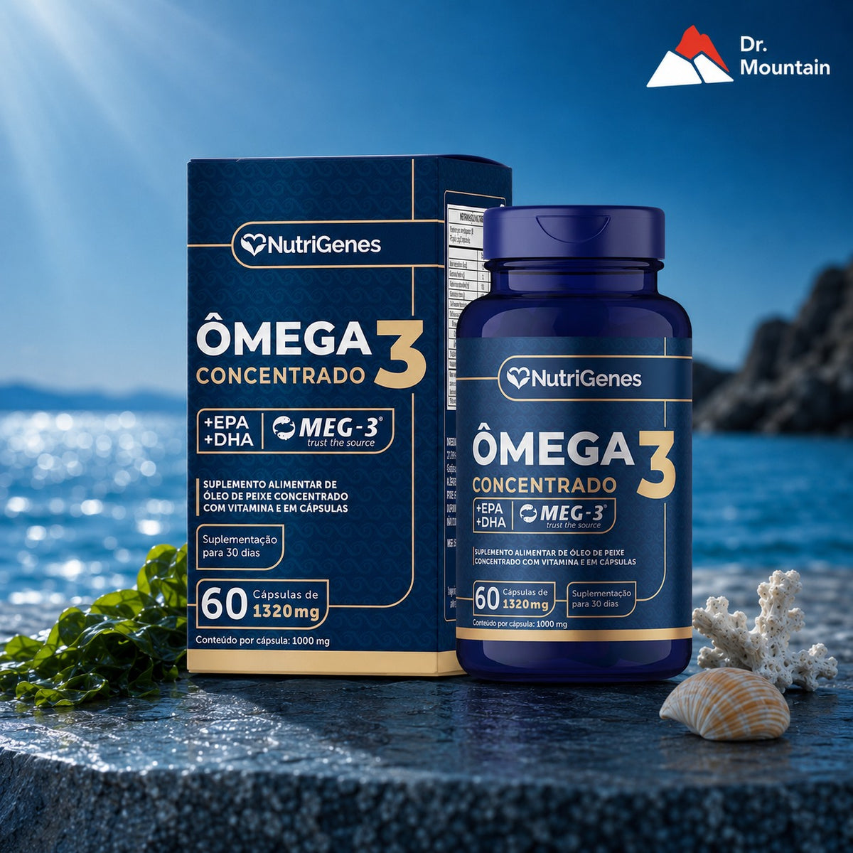 ÔMEGA 3 CONCENTRADO 60 CÁPSULAS
