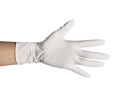 Luva  Látex - Com Pó - (DESCARTÁVEL) - Caixa com 100 un.