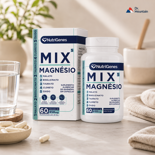MIX 5 MAGNÉSIO 60 CÁPSULAS