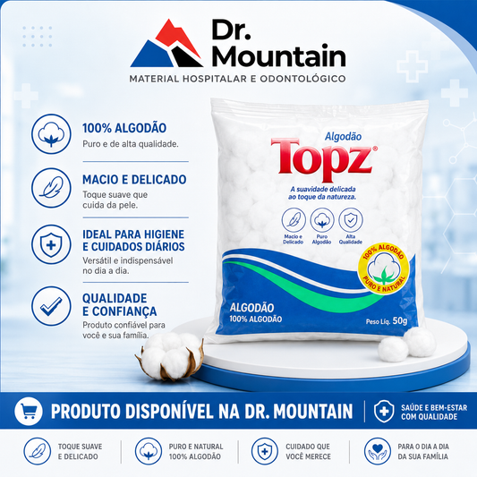 Algodão topz bola - 95g