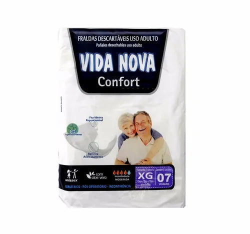 Fralda Geriátrica Vida Nova Comfort