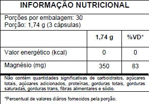 MAGNÉSIO MALATO 90 CÁPSULAS