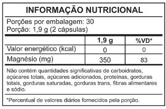 MIX 5 MAGNÉSIO 60 CÁPSULAS