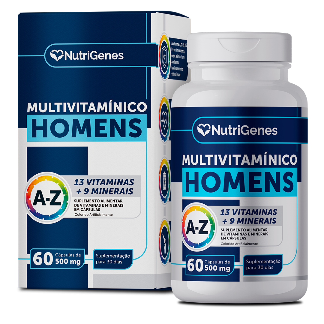 MULTIVITAMÍNICO HOMENS 60 CÁPSULAS