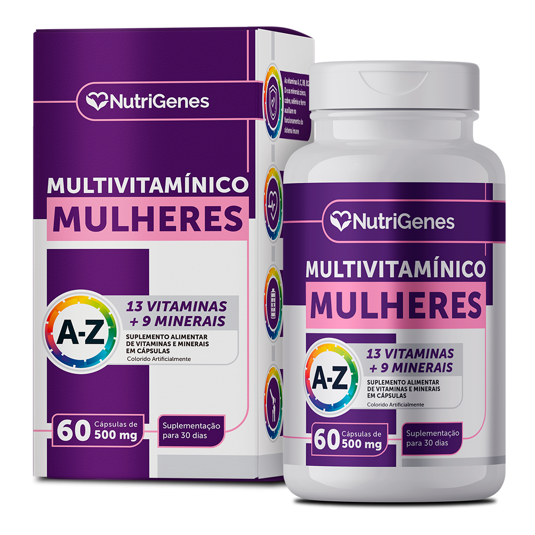 MULTIVITAMÍNICO MULHERES 60 CÁPSULAS