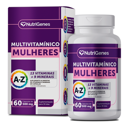 MULTIVITAMÍNICO MULHERES 60 CÁPSULAS