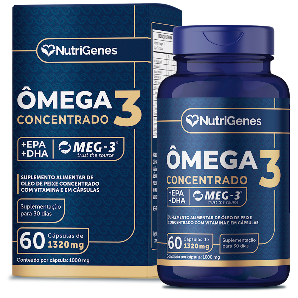 ÔMEGA 3 CONCENTRADO 60 CÁPSULAS