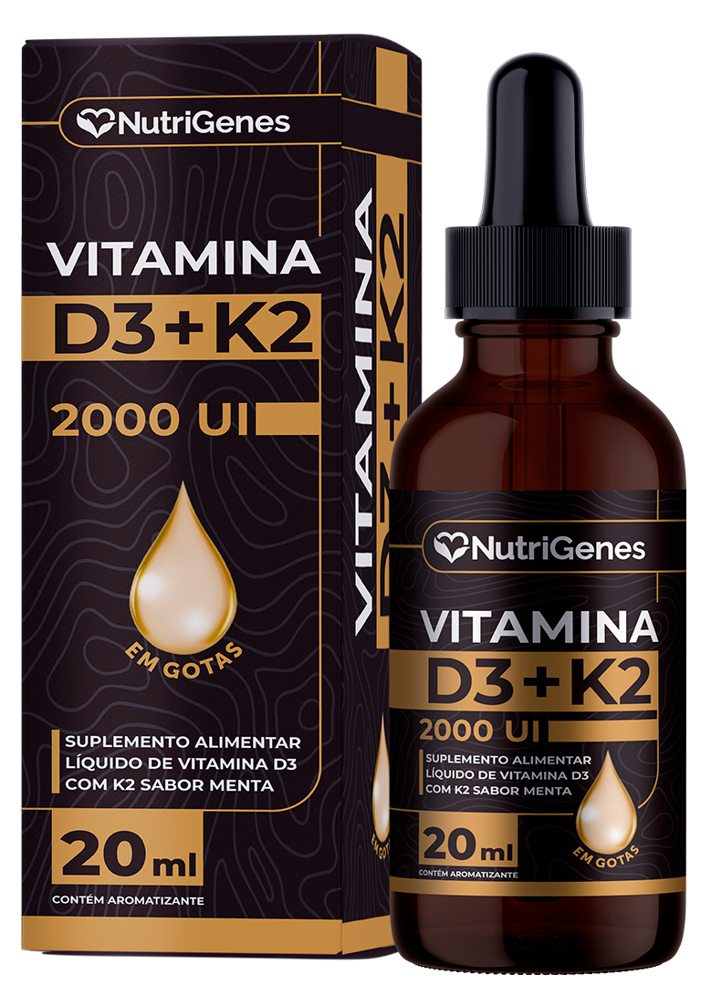 VITAMINA D3 + K2 2000 UI