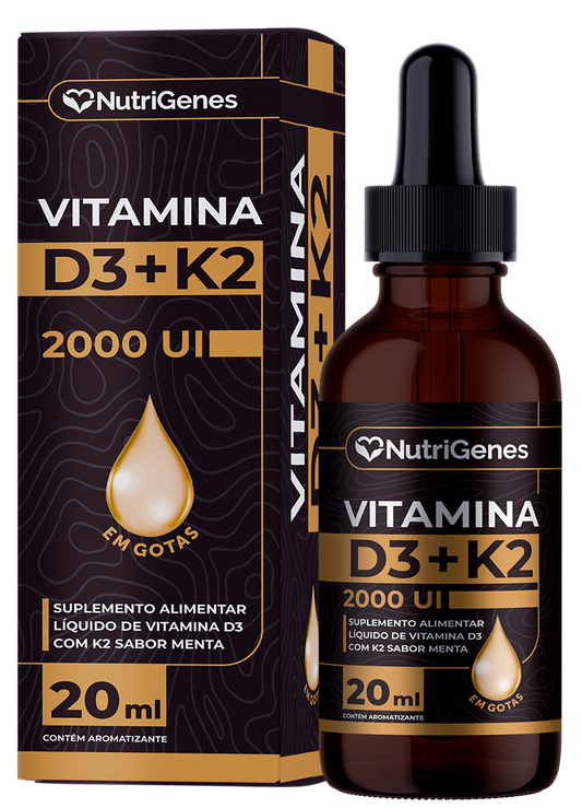 VITAMINA D3 + K2 2000 UI