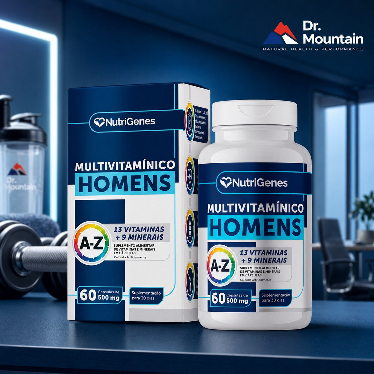 MULTIVITAMÍNICO HOMENS 60 CÁPSULAS