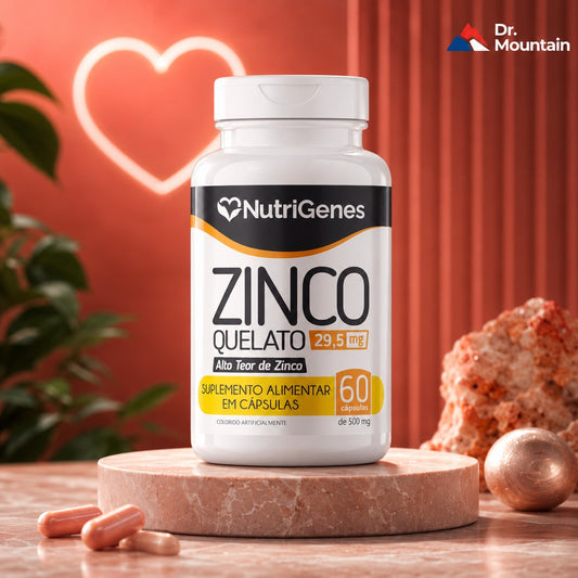 ZINCO QUELATO 60 CÁPSULAS