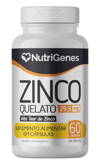 ZINCO QUELATO 60 CÁPSULAS