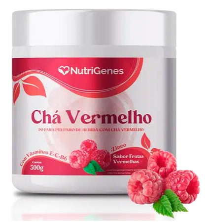 CHÁ VERMELHO SABOR FRUTAS VERMELHAS 300G
